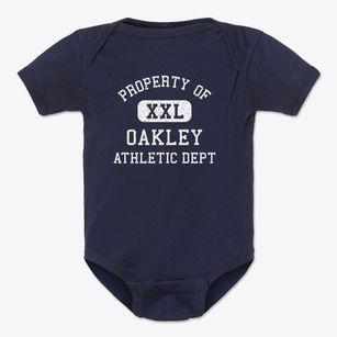 Oakley Wyoming Athletic Dept Baby Onesie