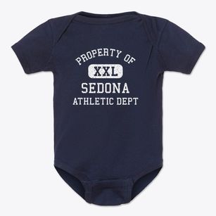 Sedona Arizona Athletic Dept Baby Onesie