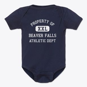 Beaver Falls Pennsylvania Athletic Dept Baby Onesie