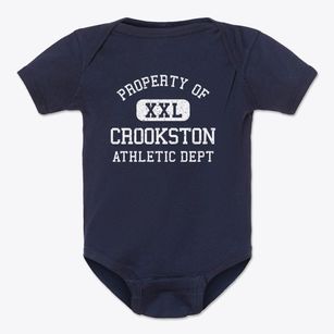 Crookston Minnesota Athletic Dept Baby Onesie