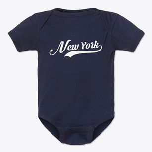 New York City New York Vintage Team Baby Onesie