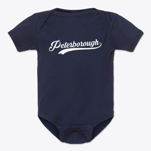 Peterborough New Hampshire Vintage Team Baby Onesie
