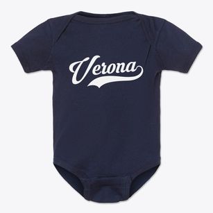 Verona New York Vintage Team Baby Onesie