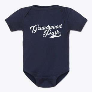 Grandwood Park Illinois Vintage Team Baby Onesie
