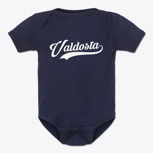 Valdosta Georgia Vintage Team Baby Onesie