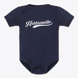 Hebbronville Texas Vintage Team Baby Onesie