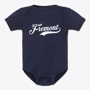 Fremont New Hampshire Vintage Team Baby Onesie