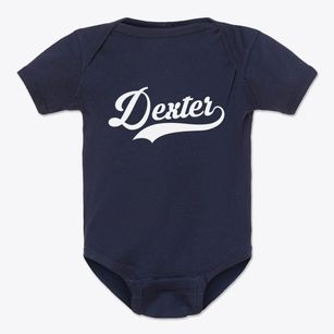 Dexter Michigan Vintage Team Baby Onesie