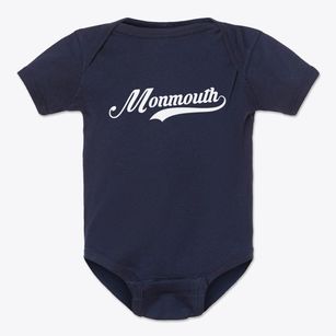 Monmouth Maine Vintage Team Baby Onesie