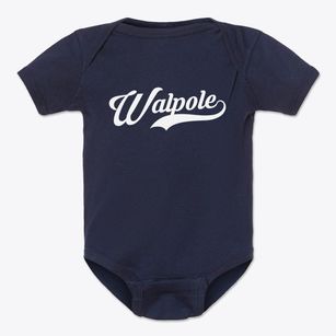 Walpole New Hampshire Vintage Team Baby Onesie