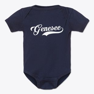 Genesee Colorado Vintage Team Baby Onesie