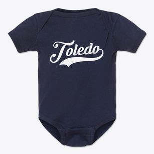 Toledo Oregon Vintage Team Baby Onesie