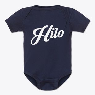 Hilo Hawaii Vintage Team Baby Onesie