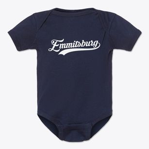 Emmitsburg Maryland Vintage Team Baby Onesie