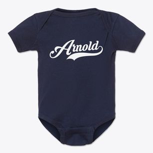 Arnold California Vintage Team Baby Onesie