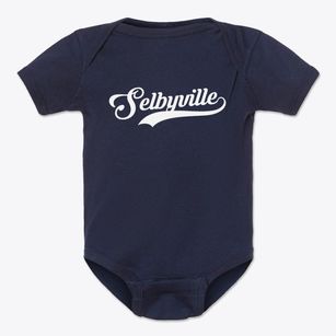 Selbyville Delaware Vintage Team Baby Onesie