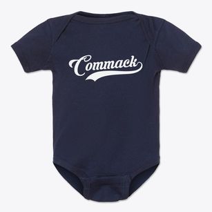 Commack New York Vintage Team Baby Onesie
