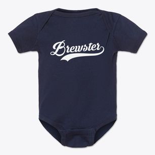 Brewster New York Vintage Team Baby Onesie
