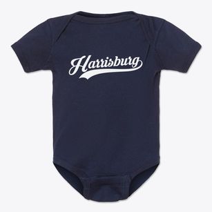 Harrisburg Arkansas Vintage Team Baby Onesie