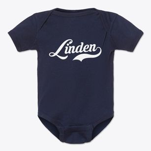 Linden California Vintage Team Baby Onesie
