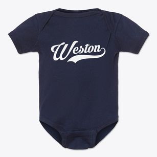 Weston Missouri Vintage Team Baby Onesie