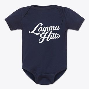Laguna Hills California Vintage Team Baby Onesie