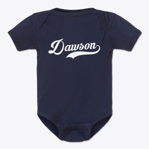 Dawson Minnesota Vintage Team Baby Onesie