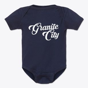 Granite City Illinois Vintage Team Baby Onesie