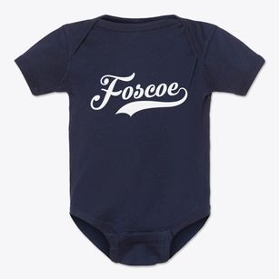 Foscoe North Carolina Vintage Team Baby Onesie