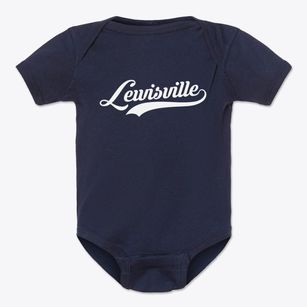 Lewisville Arkansas Vintage Team Baby Onesie