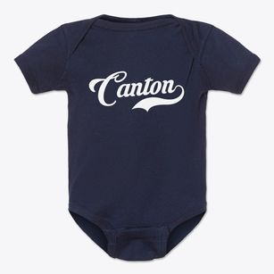 Canton Georgia Vintage Team Baby Onesie