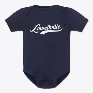 Lowellville Ohio Vintage Team Baby Onesie
