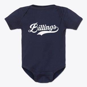 Billings Missouri Vintage Team Baby Onesie