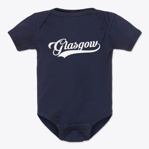 Glasgow Missouri Vintage Team Baby Onesie