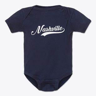 Nashville Indiana Vintage Team Baby Onesie