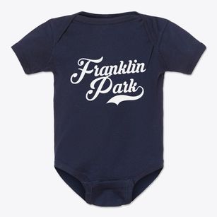 Franklin Park Florida Vintage Team Baby Onesie