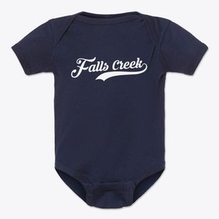 Falls Creek Pennsylvania Vintage Team Baby Onesie