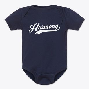 Harmony Minnesota Vintage Team Baby Onesie