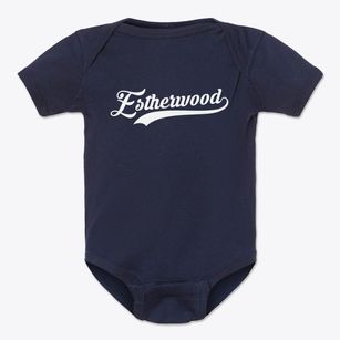 Estherwood Louisiana Vintage Team Baby Onesie