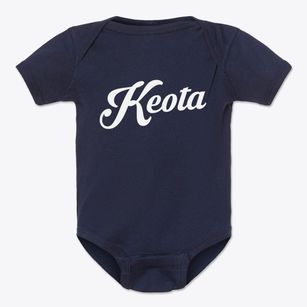 Keota Iowa Vintage Team Baby Onesie