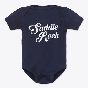 Saddle Rock New York Vintage Team Baby Onesie