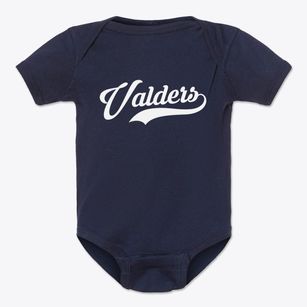 Valders Wisconsin Vintage Team Baby Onesie
