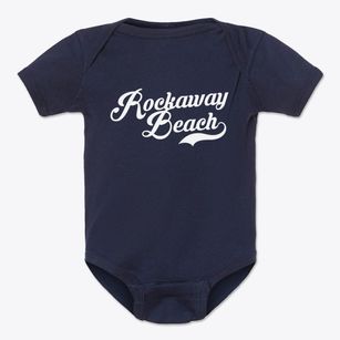 Rockaway Beach Missouri Vintage Team Baby Onesie