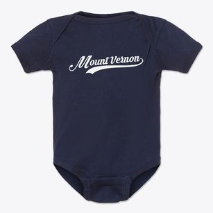 Mount Vernon Maryland Vintage Team Baby Onesie