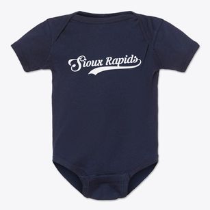 Sioux Rapids Iowa Vintage Team Baby Onesie