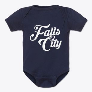 Falls City Texas Vintage Team Baby Onesie