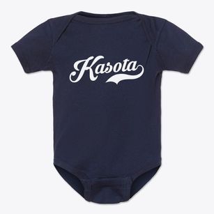 Kasota Minnesota Vintage Team Baby Onesie
