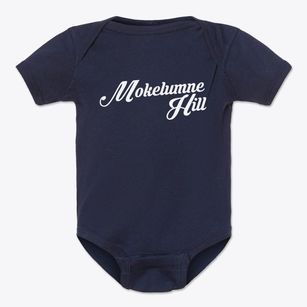 Mokelumne Hill California Vintage Team Baby Onesie