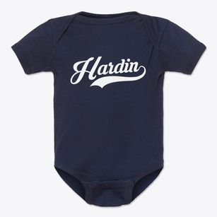 Hardin Missouri Vintage Team Baby Onesie