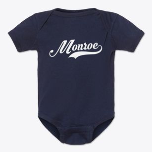 Monroe Pennsylvania Vintage Team Baby Onesie